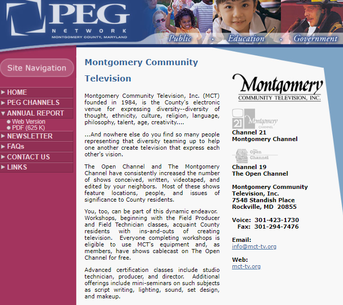 Reviewing the Board of “Independent” Montgomery Community Media (MyMCM)