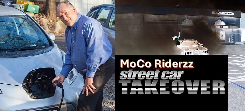 CleanSlate Onion Edition: County Exec Elrich Invites All to “MoCo Riderzz Official Street Car Takeover 2024” for “Equity in Car Burnouts”