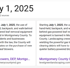 Petition to Change Gas Leaf Blower Law